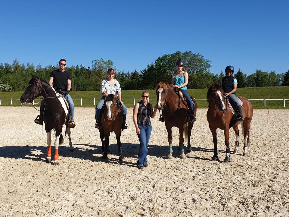 Stage de Barrel Racing avec Sandra Jordan au Chalet-à-Gobet - 2 juin 2019
