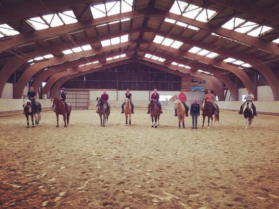 Stage de Reining avec Annika Riggenbach - 21 mai 2017