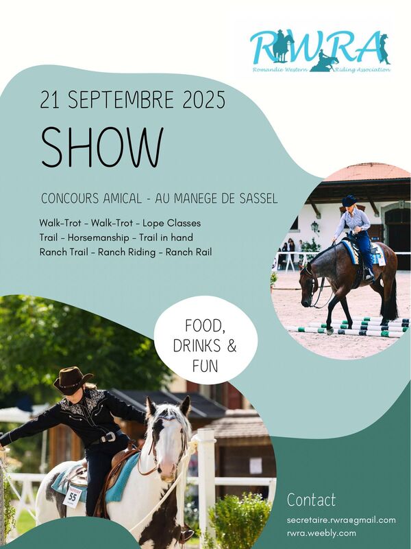 Affiche concours RWRA 2025