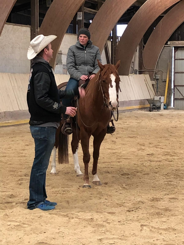 Stage de All Around avec Ben Fisher chez BB Quarter Horses à La Sarraz - 13 avril 2019